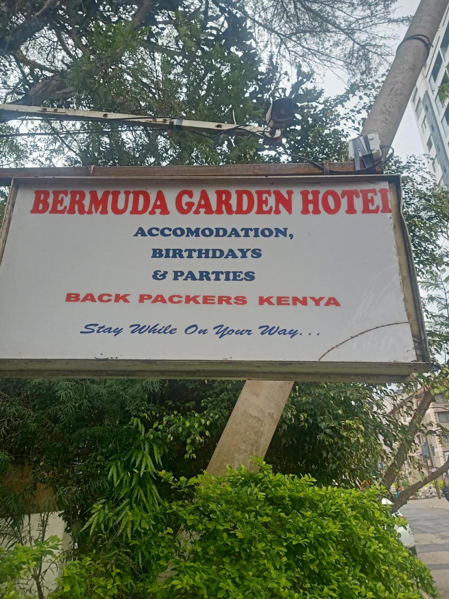 Bermuda Garden Hotel Nairobi Exterior foto